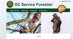 Desktop Screenshot of gc-service-forestier.fr